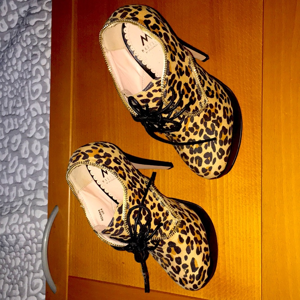 Animal print shoes